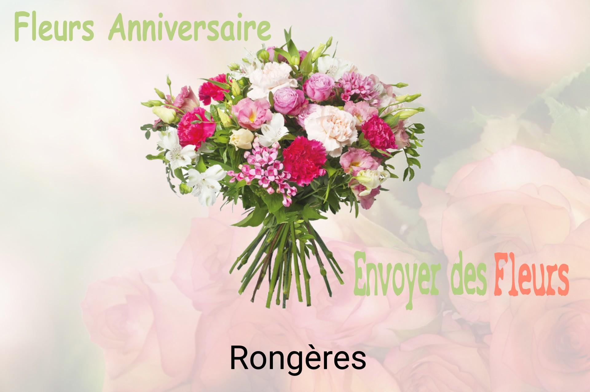 Bouquet de fleurs d’anniversaire livré à Rongères